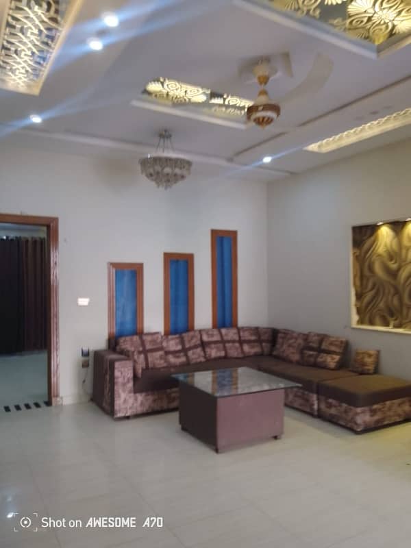 FULLY FURNISHED 8 MARLA CORNER HOUSE AVAILABLE FOR RENT IN USMAN BLOCK 5