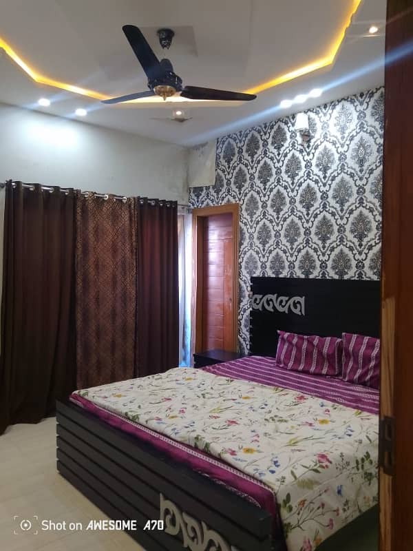 FULLY FURNISHED 8 MARLA CORNER HOUSE AVAILABLE FOR RENT IN USMAN BLOCK 6