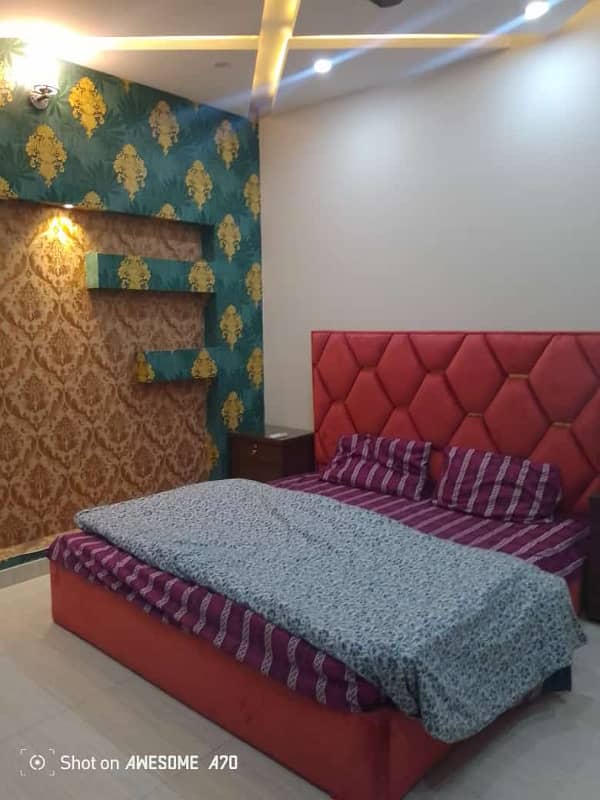 FULLY FURNISHED 8 MARLA CORNER HOUSE AVAILABLE FOR RENT IN USMAN BLOCK 15