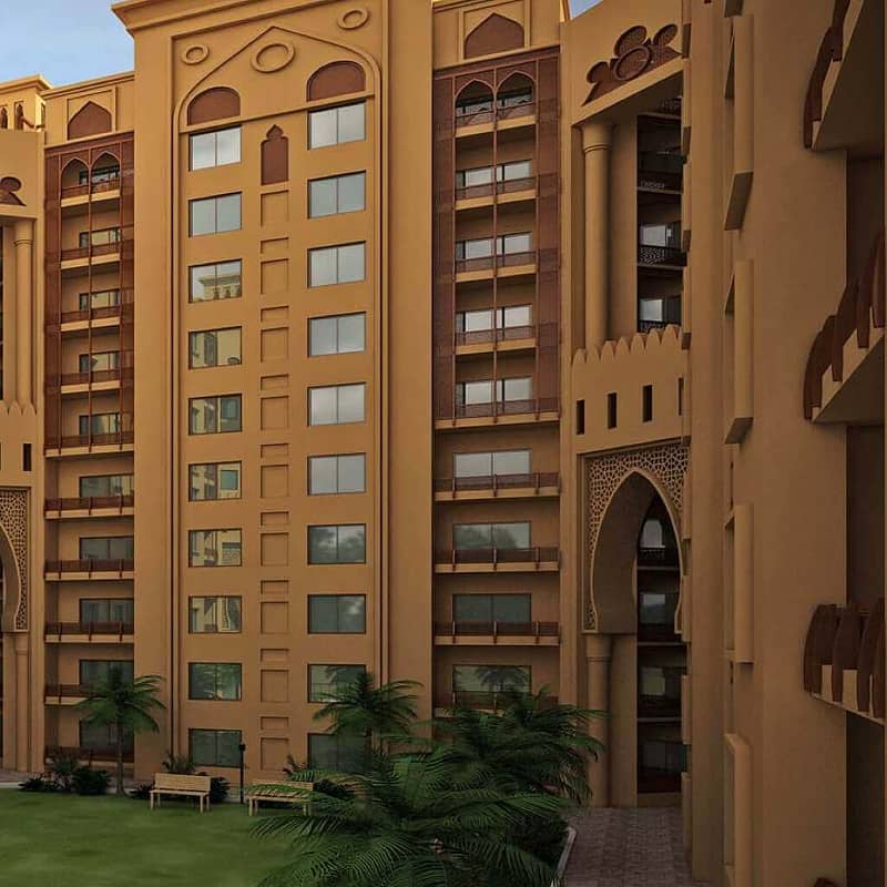 1150 SQ feet apartment FOR SALE | LUXERY APARTMENT AVALIABLE SALA | Bahria Heights Bahria Town Karachi. 2