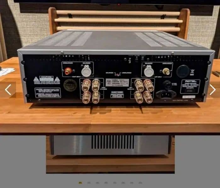 Rotel RB 1582 Mkii power amplifier 1