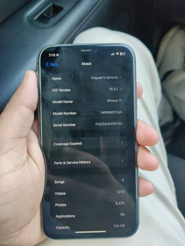 iPhone 11 128GB PTA Approved 7