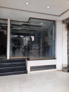 3MARLA GROUND FLOOR SHOP OR OFFICE EXCELLENT CONDITION IDEAL LOCATION FOR RENT IN BAHRIA TOWN LAHORE