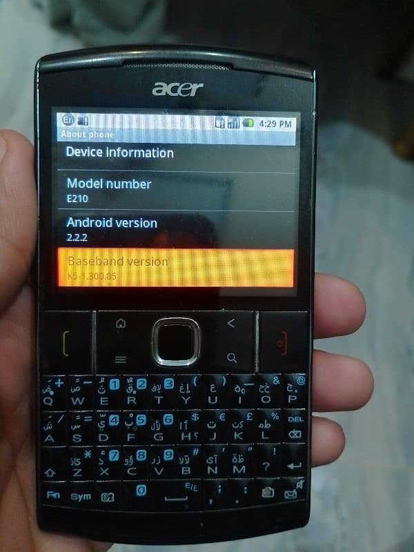 Acer E210 Touch&Type 1