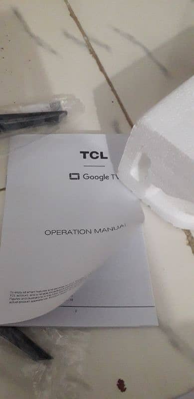 tcl led only one week use 10