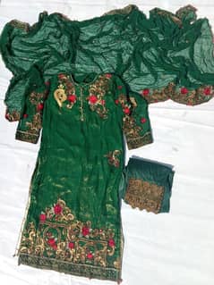 Green Silk Dress