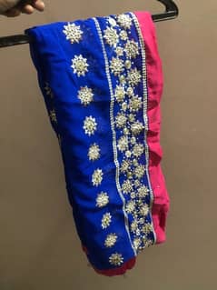 three piece full embroidery stiched suit