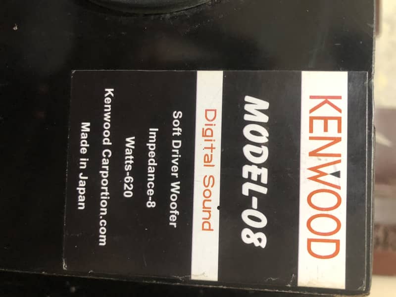 kenwood 2 speaker one baser jabani ha 6