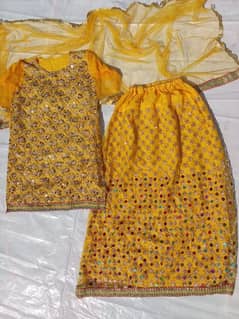 Yellow Lengha