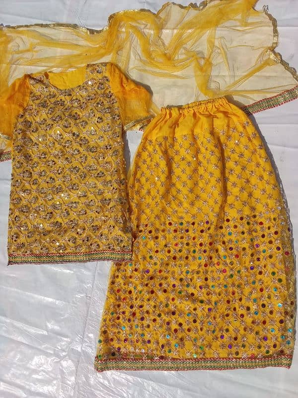 Yellow Lengha 0