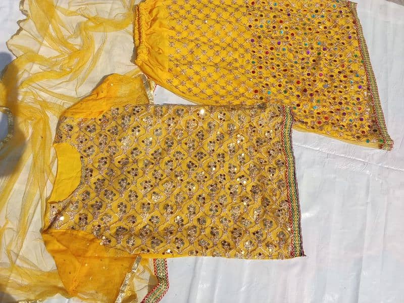 Yellow Lengha 1