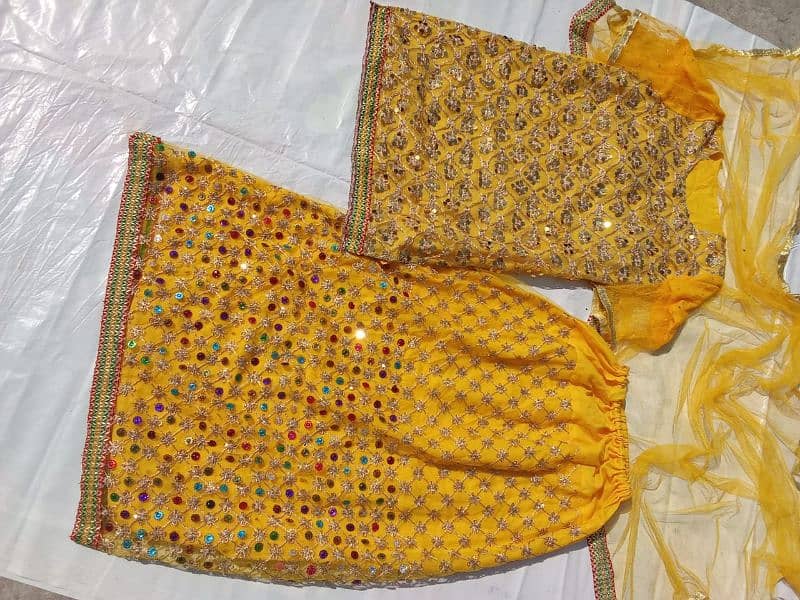 Yellow Lengha 2