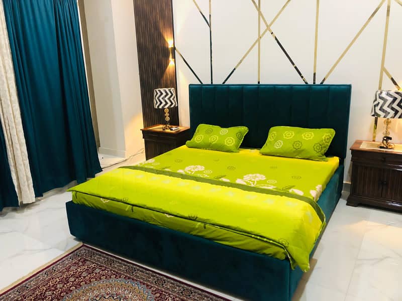 TWO BEDROOM FURNISHED APPARTMENT FOR RENT IN RIVER HILLS BAHRIA PHASE 7 0