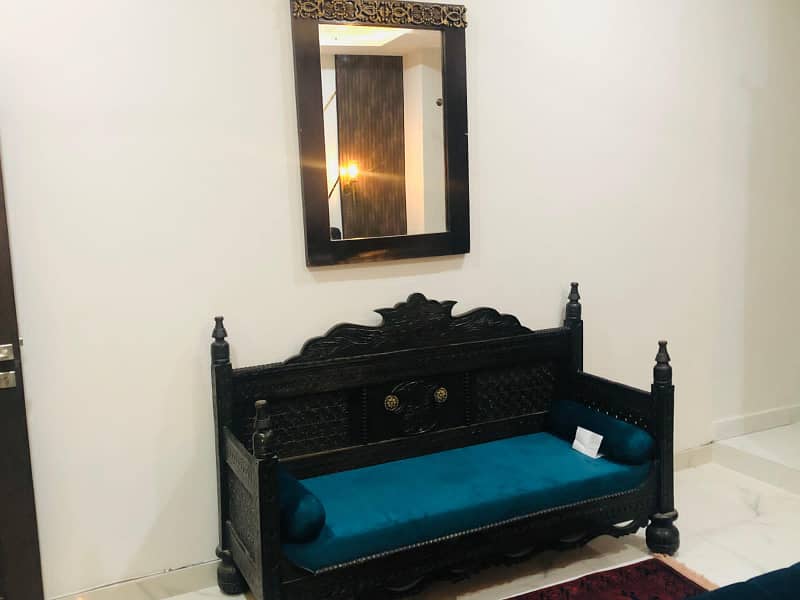 TWO BEDROOM FURNISHED APPARTMENT FOR RENT IN RIVER HILLS BAHRIA PHASE 7 6