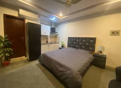 studio furnished apartment available for rent in gulberg greens islamabad