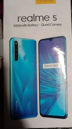 REALME 5 4/64 MOBILE IN GOOD WORKING NO OPEN NO REPAIR 03056900267