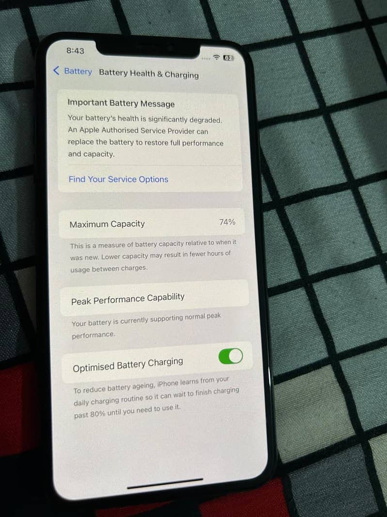 Iphone Xs Max 64GB FU Only just panel changed 3