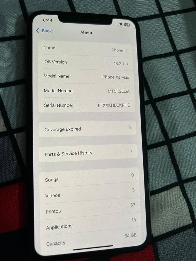 Iphone Xs Max 64GB FU Only just panel changed 4