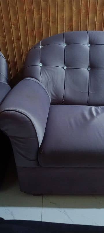 Sofa set purple shade 4