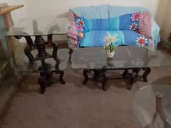 pair of 2 tea table and a centre table