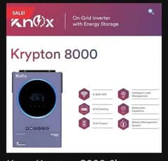 Knox 6 KW PV 8000 Hybrid Inverter