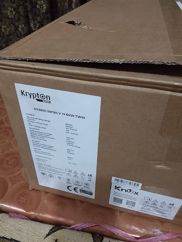 Knox 6 KW PV 8000 Hybrid Inverter 1