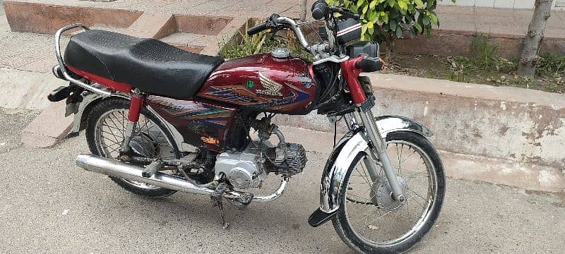 Honda CD 70 Model 2020 Lush Condition 3