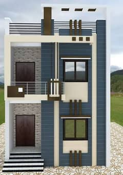 3 Marla double story house on Installments near ferozpur road and new defence road kahna nau Lahore