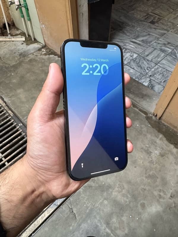 i phone 12 pro max blue colour condition 10/9.5 1