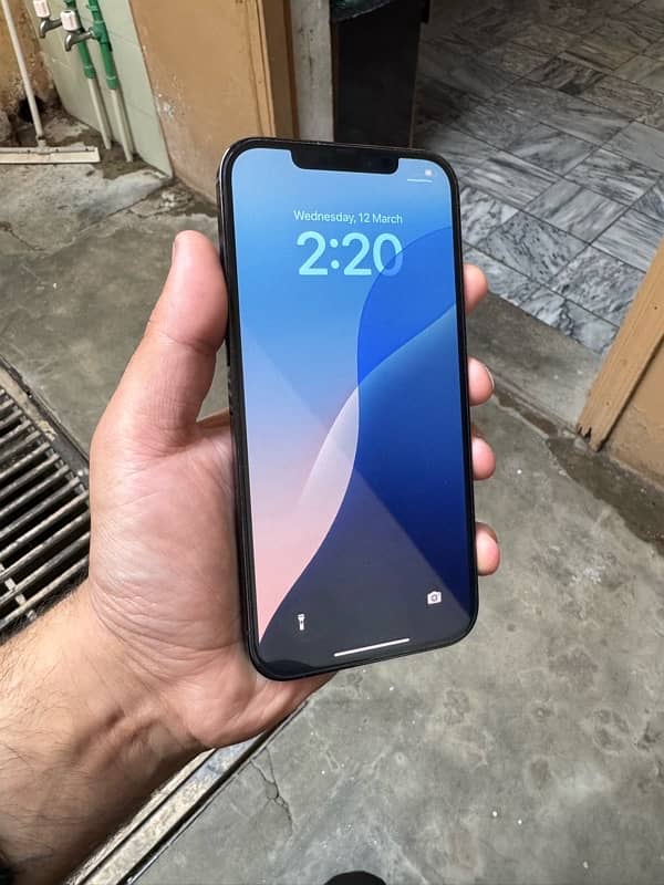 i phone 12 pro max blue colour condition 10/9.5 2