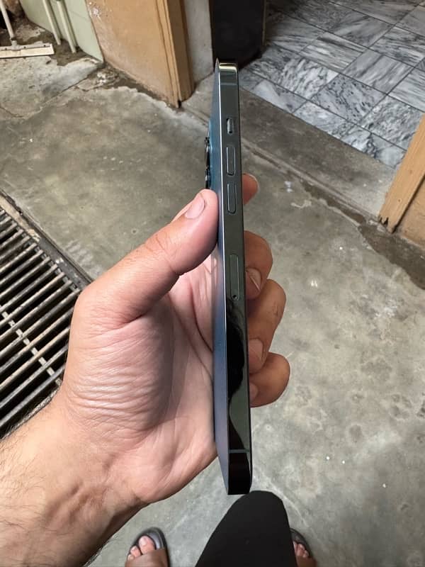 i phone 12 pro max blue colour condition 10/9.5 4