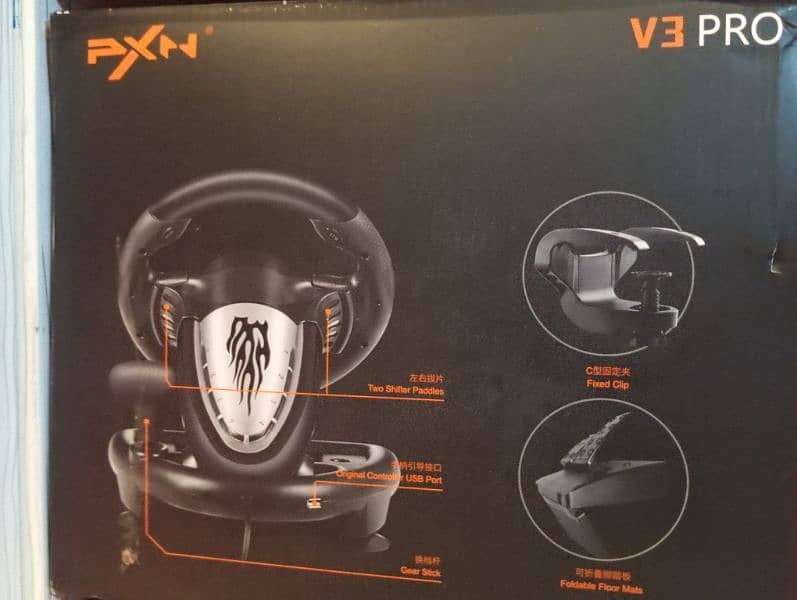 Pxn V3 pro steering wheel for gaming 1