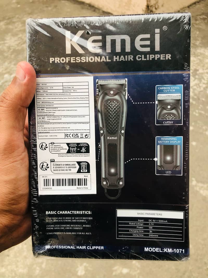 Imported Kemei Professional Hair Clipper 2