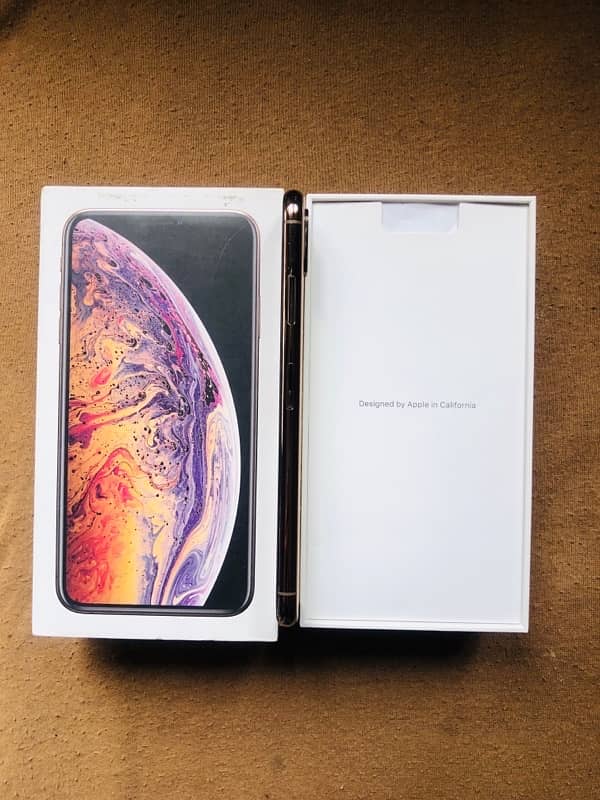 iphone xs max 256gb with box Pta approved official brand new condition 4