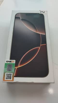 iphone 16 pro max 256 official PTA approved box pack 1 year warranty