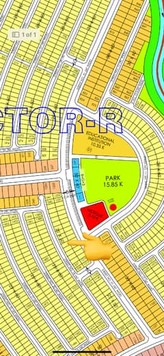 5.56 Marla plot available for sale in Faisal town phase 2