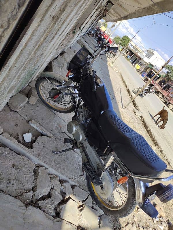 Honda Cg 125 Model 2005 Register Kotli azad Kashmir 11
