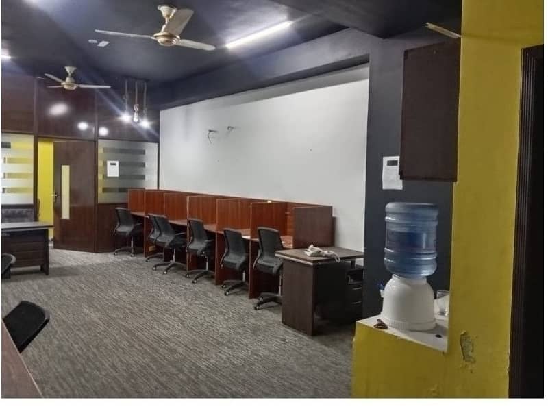 Fully furnish office Area 600 Square Feet Office Available For Rent Real Pictures In Main Boulevard Road Gulberg 3 Lahore 2