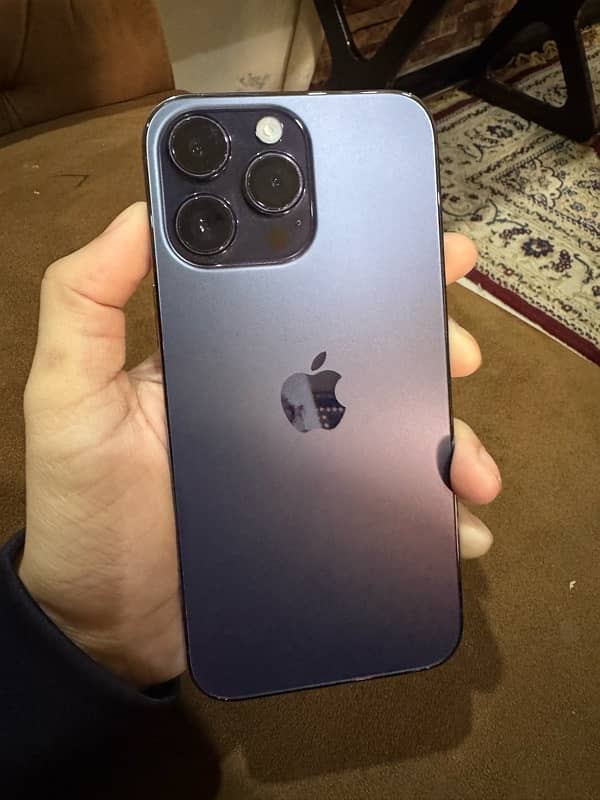 Iphone 14 pro max deep purple PTA Approved 0