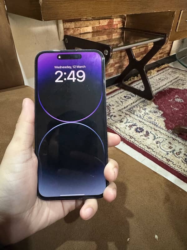 Iphone 14 pro max deep purple PTA Approved 1