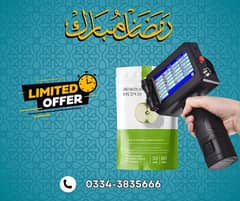 Handheld Inkjet Printer| Expiry Date Printer| Barcode Printer