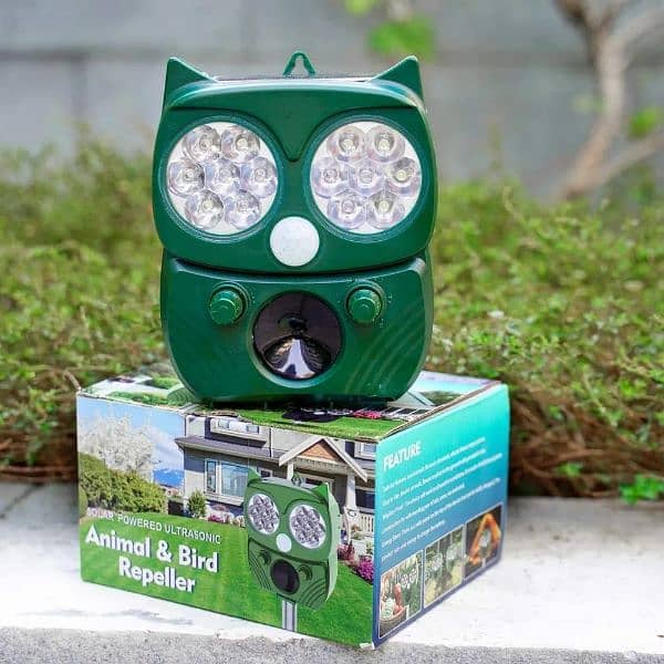 outdoor indoor animal birds Ultrasonic repeller waterproof insects 4