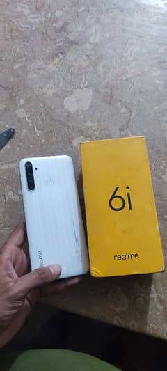 realmi 6i 4/128GB 5000mh battery with box 10/9 condition