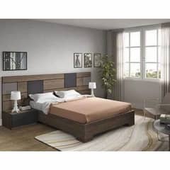 Bed with side tables/available Here/03019225195