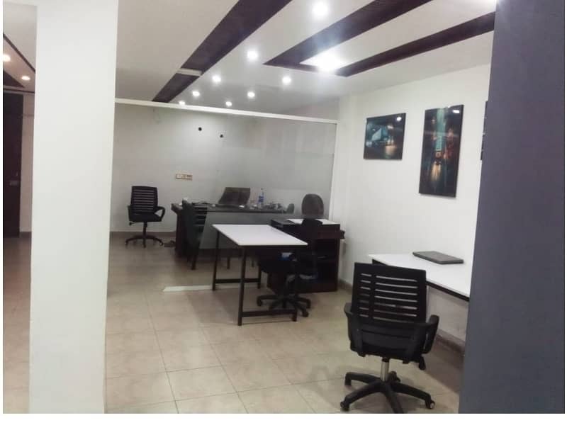 Area 750 Square Feet Office Available For Rent Real Pictures In Main Boulevard Road Gulberg 3 Lahore 0