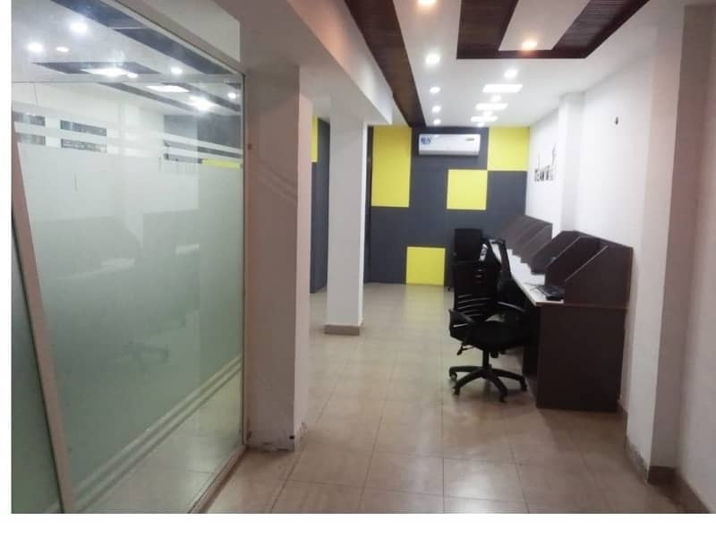 Area 750 Square Feet Office Available For Rent Real Pictures In Main Boulevard Road Gulberg 3 Lahore 1