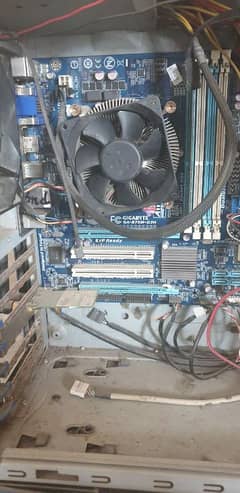 Gigabyte mother board and intel i7 2nd gen 4gb ram