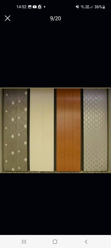 WPC wall panels with fitting 8