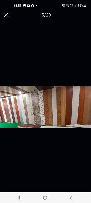 WPC wall panels with fitting 11