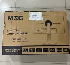 MXG G24IF-20 200Hz gaming monitor *brand new*